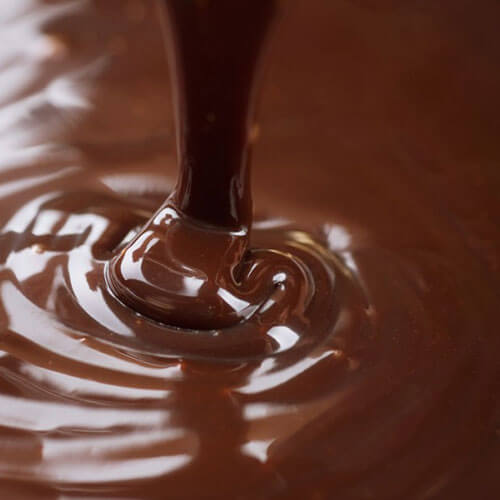 Chocolate sauce texture