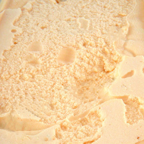 Eggnog ice-cream texture